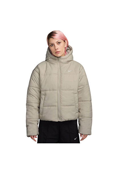 Nike ΑΘΛΗΤΙΚΗ ΕΝΔΥΣΗ ΚΛΑΣΙΚΟ ΦΟΥΣΤΕΡΝΙΣΤΟ ΜΠΟΥΦΑΝ FZ5899-072 Εκρού