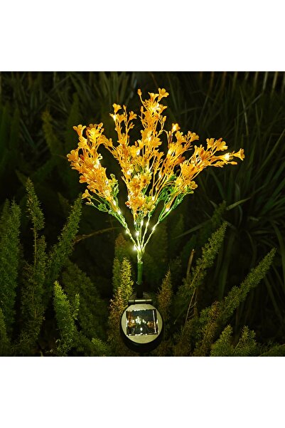 Choice 1PC 7head Warm white 1PC 7-Head Outdoor Solar Rapeseed Flower Ground P...