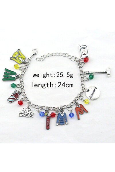 Choice A Heathers Broadway Musicals Themed Bracelet for Women Men Multicharm ...