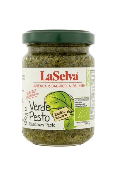 La Selva Pesto verde cu busuioc fara usturoi,