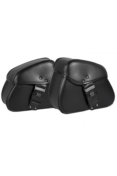Choice 1Pair Password Lock Motorcycle Saddlebags Side Tool Storage Saddle Bag...