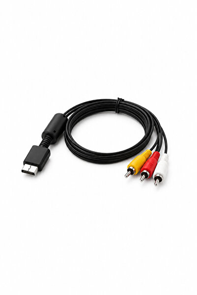 MVLH 3 RCA to Scart Av Ses ve Görüntü Kablosu - TV Lale Kablosu