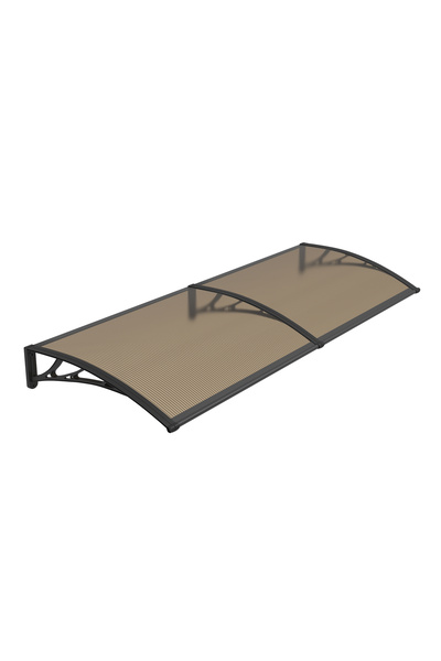 MAPROFI PREMIUM Στέγαστρο Εξωτερικής Πόρτας, 120 x 120 cm, Πάνελ από Πολυκαρβ...
