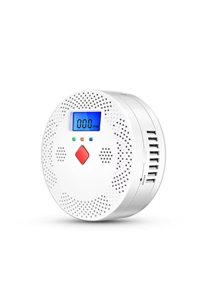 choice2 WHITE Tuya WiFi Smart Carbon Monoxide Detector Alarm 85dB Sound Warni...