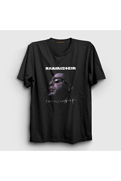 Presmono Unisex Black Till Lindemann Rammstein T-shirt106303tt