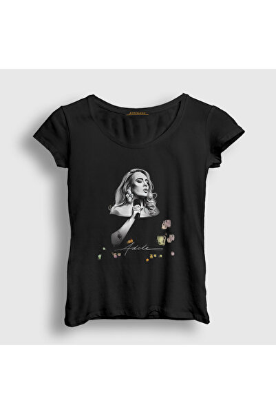 Presmono Adele Black Koncertni Plakat T-shirt - 474209tt