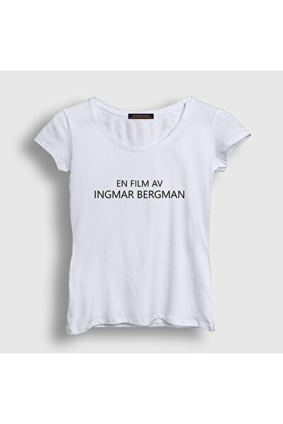 Presmono Women's White Top Film Av Ingmar Bergman Gift Director T-Shirt 577401Tt