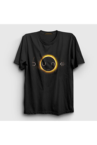 Presmono Унисекс црна T-shirt са филмским логоом Дине 420633tt