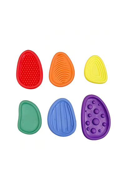 Choice4 6PCS Sensory Stone Textured Silicone Sensory Toys For Kids Boys Girls...