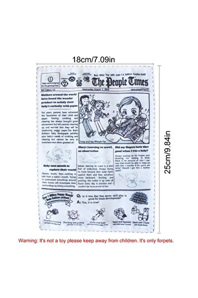Choice news paper 1pc Tearproof Pet Dog Sound Toy Simulated Squeaking Newspap...