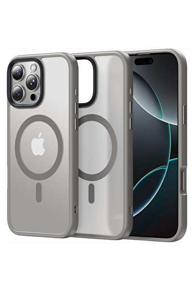 Casey Studios MagSafe калъф iPhone 16 Pro, безжично зареждане, повдигнати ръб...