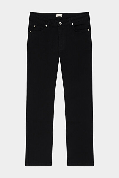 W Collection SİYAH TAŞ DETAYLI JEAN PANTOLON