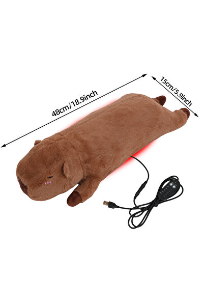 Choice Shape 2 Electric Heating Pad for Period Cramps Menstruation Heatable S...