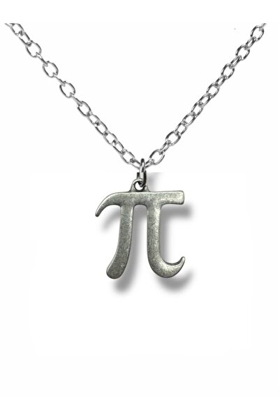 Herşey Nota Infinite Pi – Pi Count Figured Mathematics Unisex Necklace (60 cm...