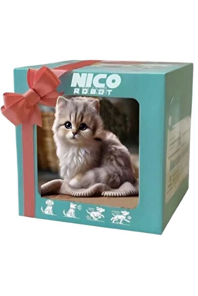 choice2 No battery B Electric Walking Meowing Cat Toy - Realistic Plush Pet T...