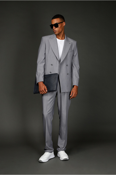 Abdullah Kiğılı Oversize Extra Comfortable Fit Double Breasted Suit