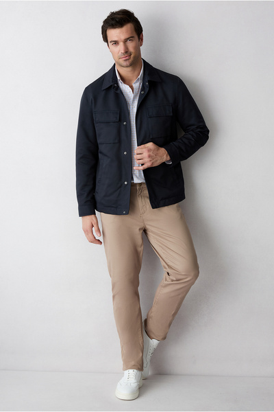 Kiğılı 7 Drop Slim Fit Slim Fit Canvas / Chino Trousers