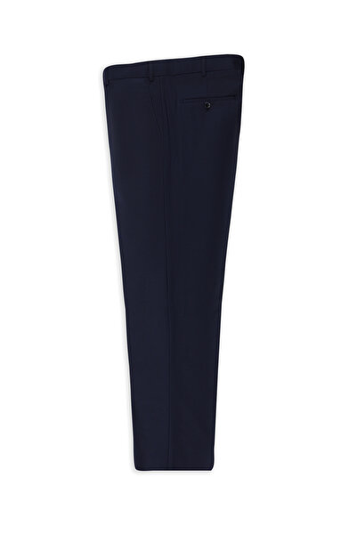 Abdullah Kiğılı 4 Drop Relaxed Fit Relaxed Fit Wool Classic Fabric Trousers
