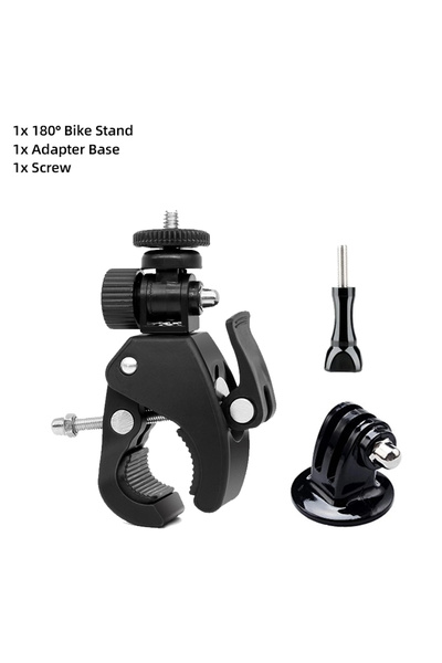 Choice Package E Motorcycle Handlebar Mount Bicycle Holder For GoPro Hero 13 ...