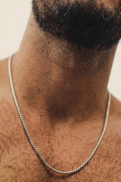 Rüzgar Alaz Ra Men's Chain White