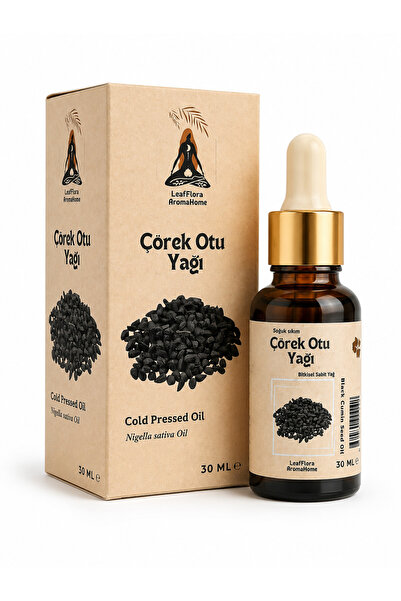 LeafFlora AromaHome Çörek Otu Yağı - 30 ML