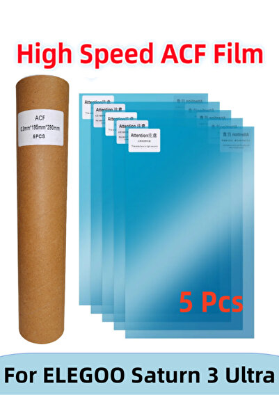 Choice 290x195x0.3 مم 5 قطع 5 قطع فيلم ACF 10 بوصة 290*195 مم لـ Saturn 3 Ult...