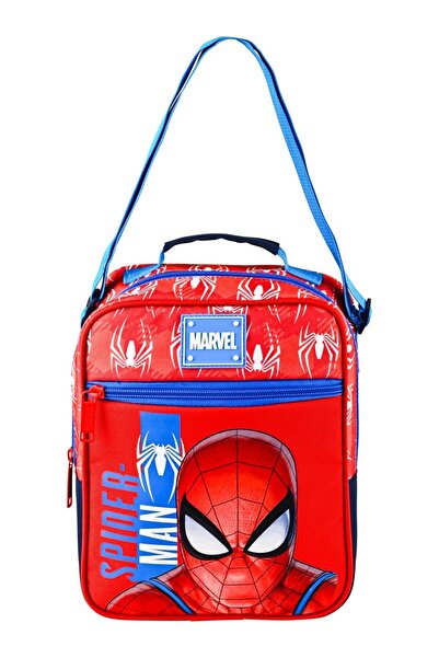 SPIDERMAN Lunchbox Pls-Lx Red