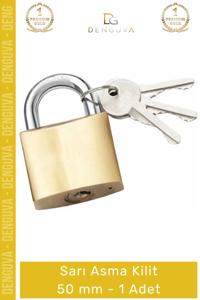 Denguva # Hasp Lock Yellow Brass Alloy Durable Stainless Steel Corrosion Resi...