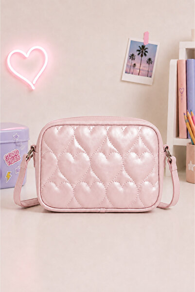 ICONE BAG Icone Детска чанта за рамо с капитониран дизайн и детайли, Детска ч...