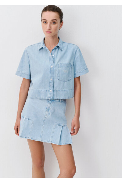 Mavi Iconic Light Jean Skirt 1310574-A6638