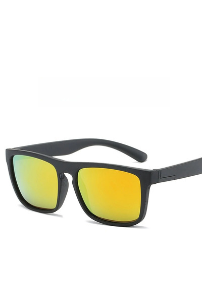 Choice4 Black Gold Children's Silicone Lustrous Film Sunglasses Outdoor Trave...