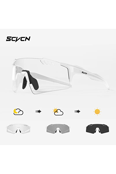 Choice Photochromic-04 SCVCN Fashion Sunglasses Rimless Cycling Glasss Outdoo...