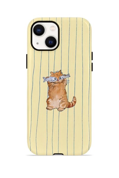 PiyasaSepeti iPhone 15 Vorian Double Layer Case Flower Crown Dachshund