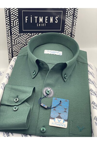 Fitmens Classic Long Sleeve Cotton Collared Buttoned Gift Boxed Easy-Iron Men...
