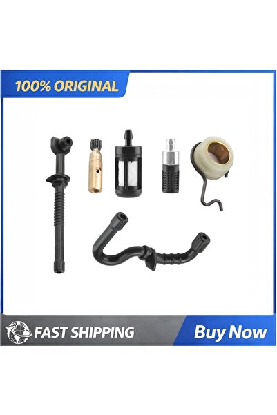 Choice Steel Oil Pump Worm Gear Kit Chainsaw Fuel Hose And Filter Replacement...