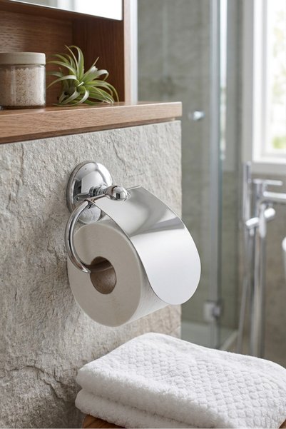 Lider Toilet Paper Holder & Toilet Paper Holder with Lid - Meriç Series 799