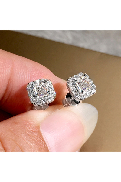 Choice E2525 Huitan Stylish Stud Earrings Versatile Accessories for Women Gra...