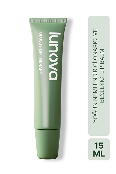 Lunova Lip Balm | Yoğun Nemlendirici Ve Parlatıcı Lip Balm 15 ml | Peptit, Sh...