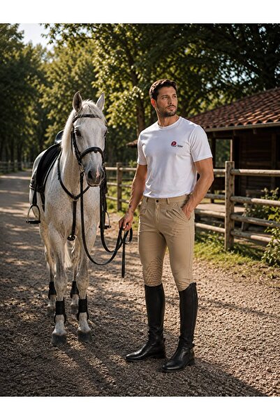 PEUR RIDER SHOP Pantaloni de călărie pentru bărbați Active, bej
