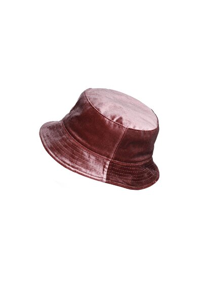 Fonem Unisex Safari Hat Plain Fo 7064 Burgundy - Wide Brim, Sun Protection, L...