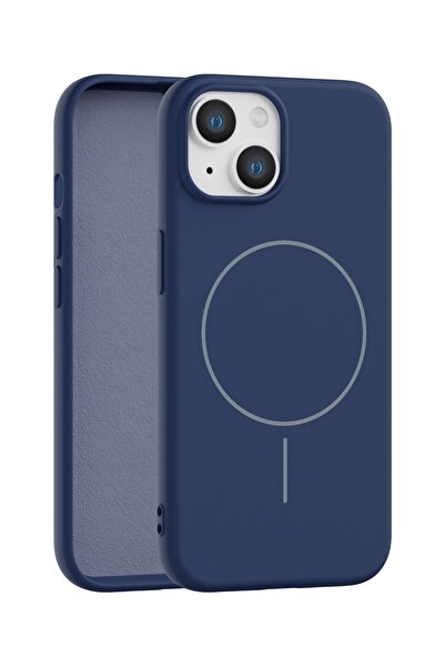 Vissona iPhone 13 Uyumlu İçi Kadife Magsafe Wireless Şarj Özellikli Telefon K...