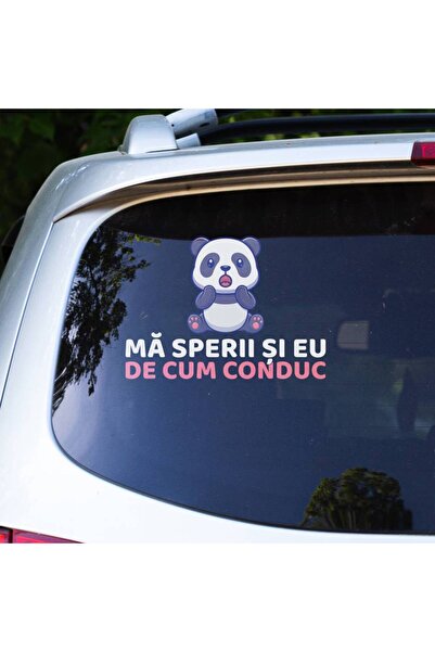 OEM Sticker auto (15 cm) - Panda