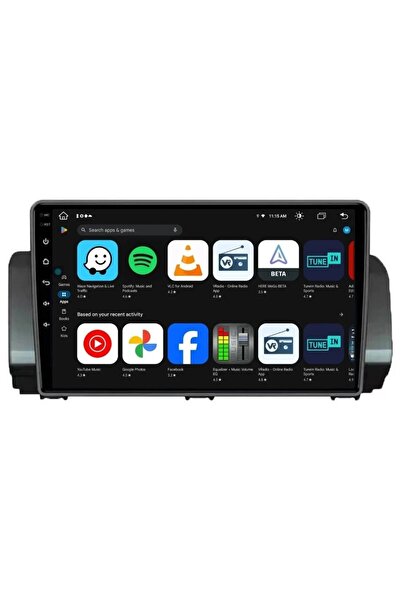 E-ANAMAG Πλοήγηση Dacia Logan 2 Sandero 2 2012-2019 9 ιντσών 1GB 32GB 4 Πυρήνες