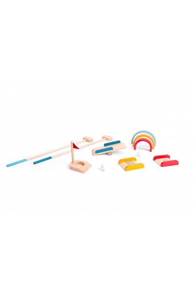 BS Toys Ξύλινο σετ γκολφ