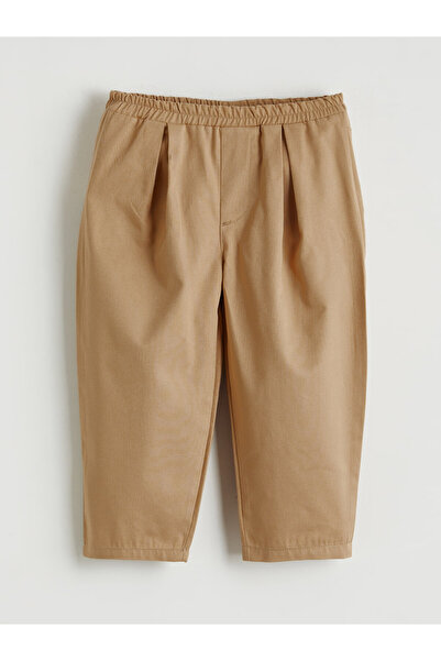 LC Waikiki Pantaloni de bebeluși băieți cu talie elastică și pliuri