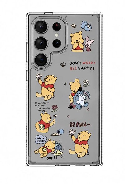 3GEN CASE Samsung Galaxy S24 Ultra Uyumlu Lüx Desenli Şeffaf Silikon Kılıf