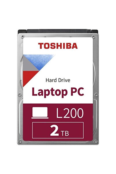 Toshiba 2TB 2.5" L200 5400RPM 128MB HDWL120UZSVA Notebook Harddisk