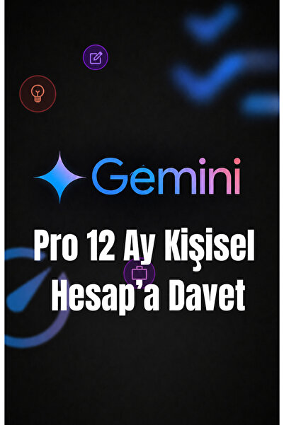 Google Gemini Pro 12 Ay Kişisel Mail'e Davet