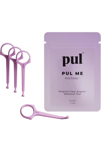 The Pultool أداة شفافة قابلة لإعادة الاستخدام لإزالة تقويم الأسنان