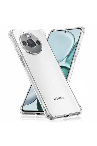 Evolium Husa Telefon pentru Honor X9c Smart, Anti-Soc, Transparenta, Silicon,...